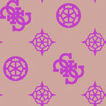 紫色几何图案背景纹理