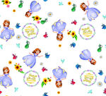 公主主题卡通图案设计素材