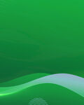 绿色渐变波浪抽象背景图