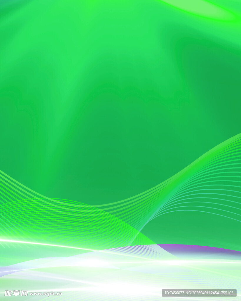 绿色梦幻渐变背景图