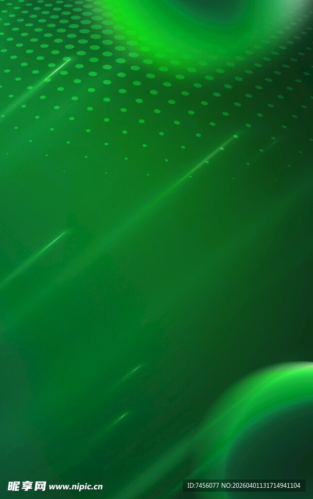 绿色抽象动感背景图案