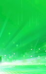 梦幻绿色科技光效背景图