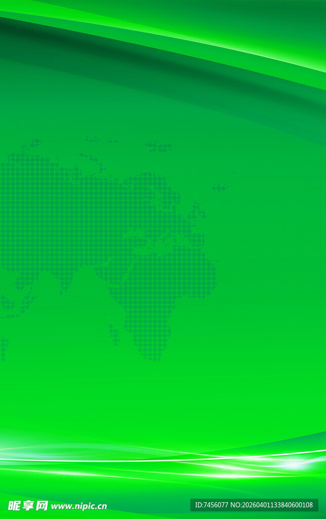 绿色流动质感背景图