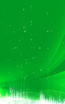 绿色梦幻星空背景图