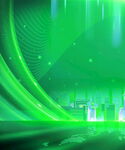 绿色科技风虚拟场景背景