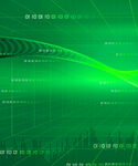 绿色科技数据背景图