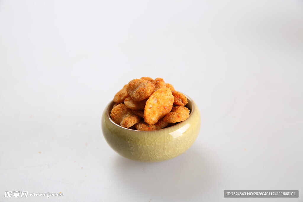 碗中美味油炸小食