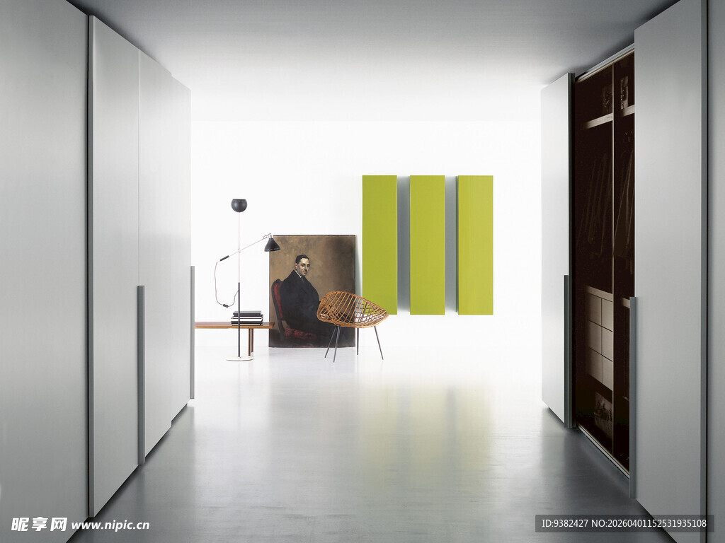 现代简约风格走廊空间