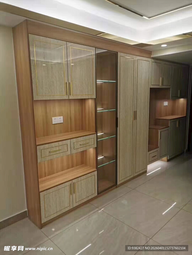 办公室木质文件柜展示