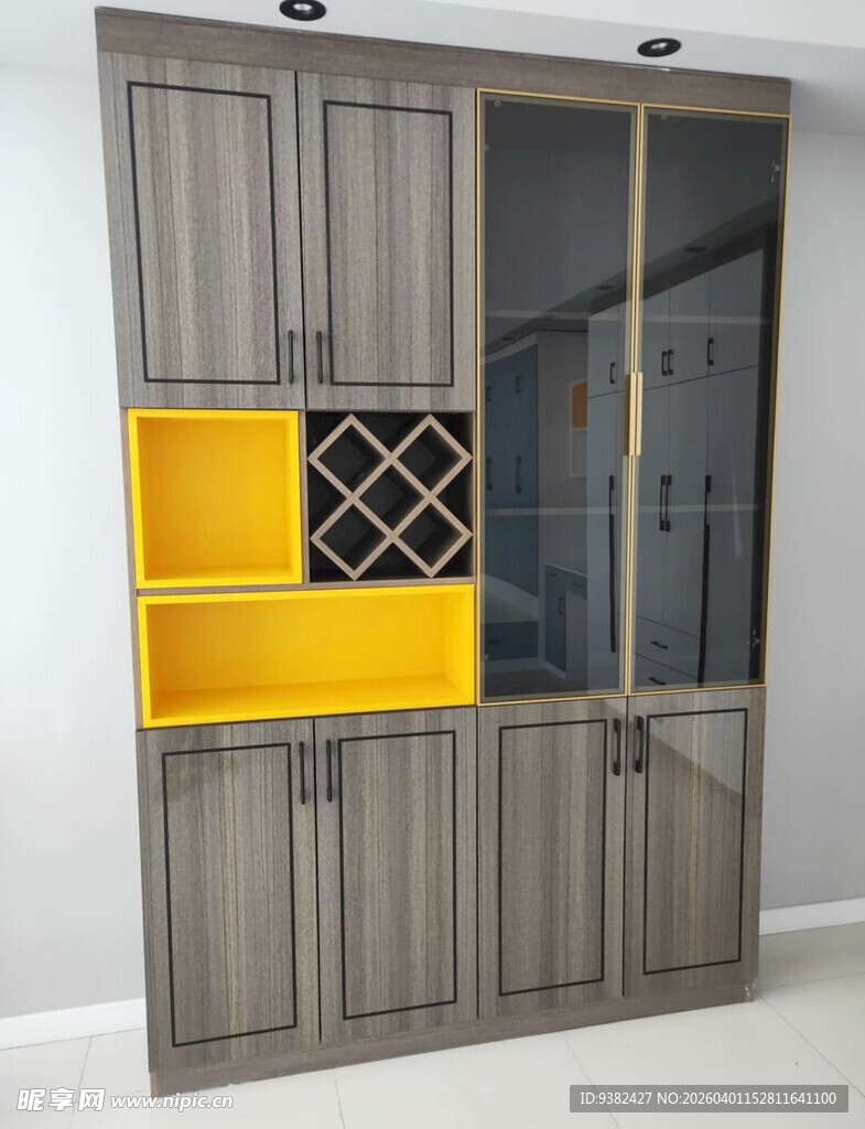 现代简约酒柜设计