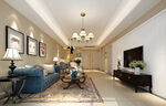 现代简约风客厅优雅空间