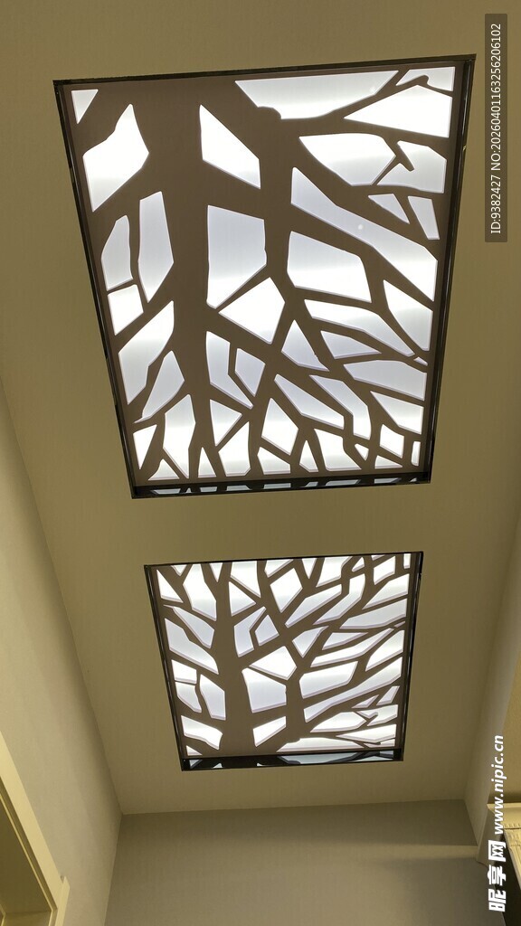 创意树状天花板艺术设计