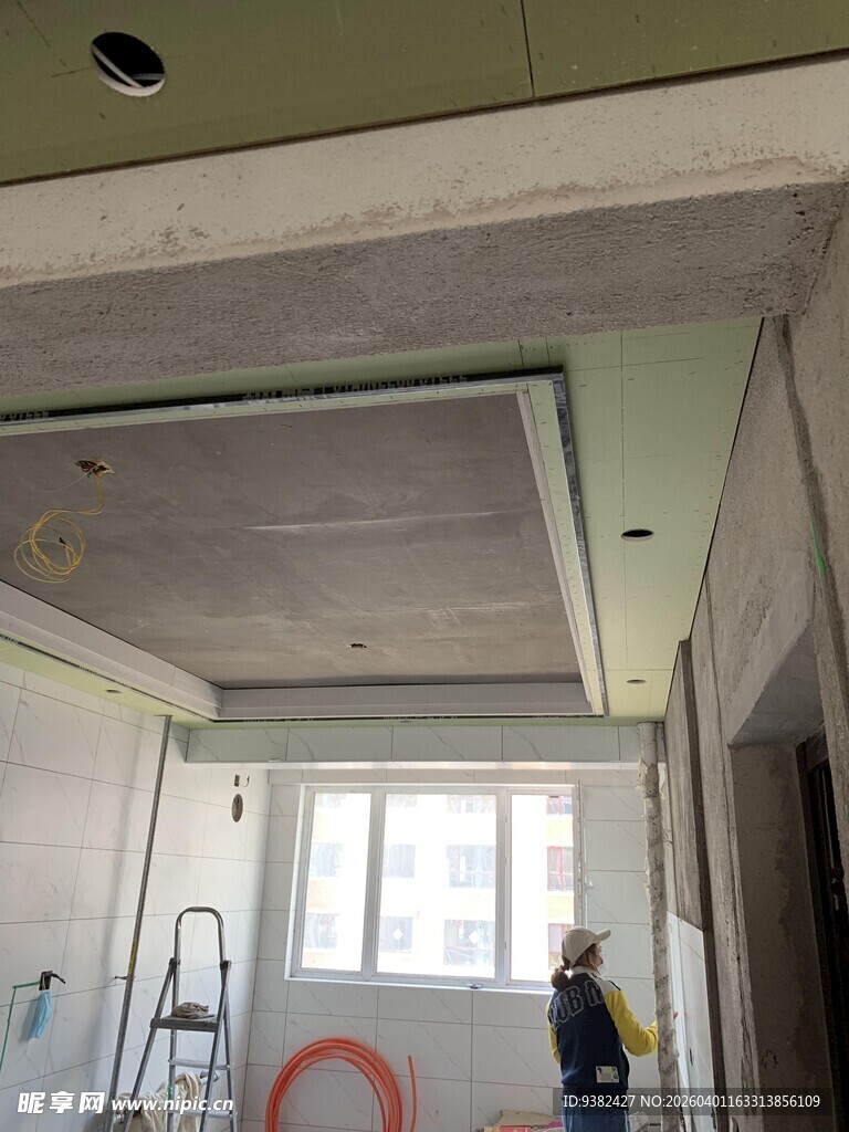 室内装修施工场景