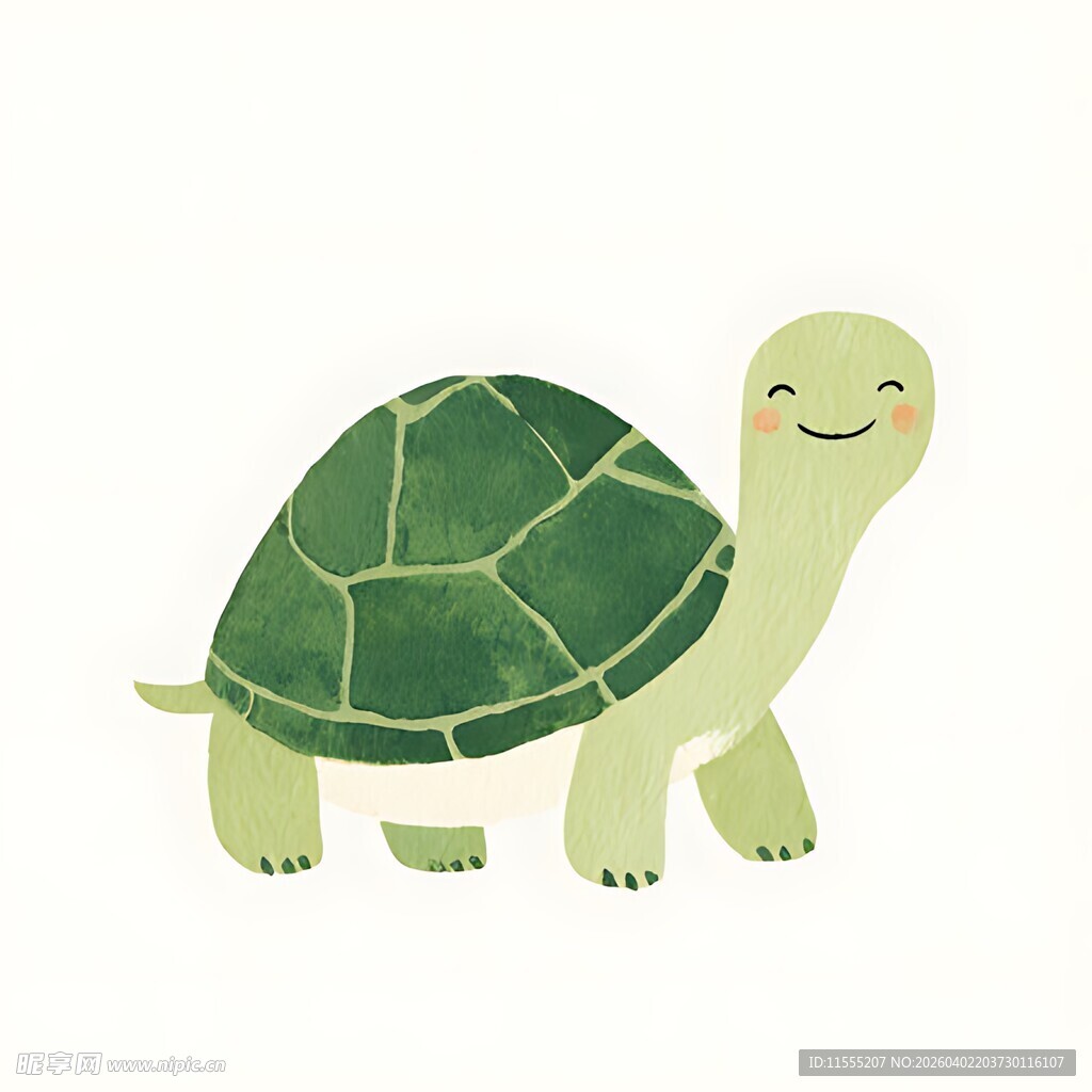 可爱卡通小乌龟