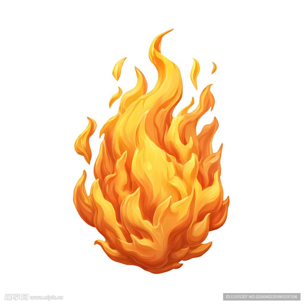 燃烧的火焰