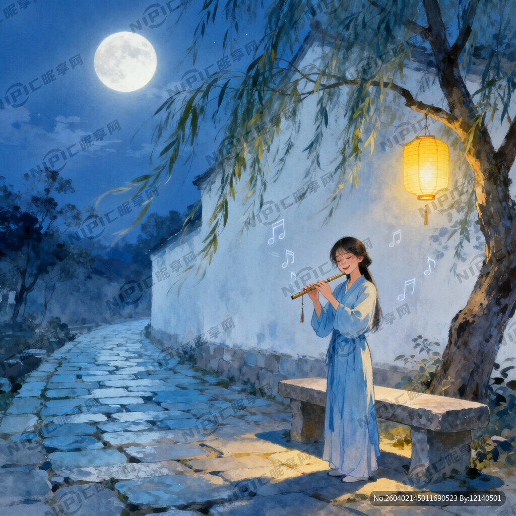 清风伴明月  歌声暖人间