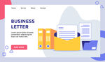 商务信函与办公文件场景