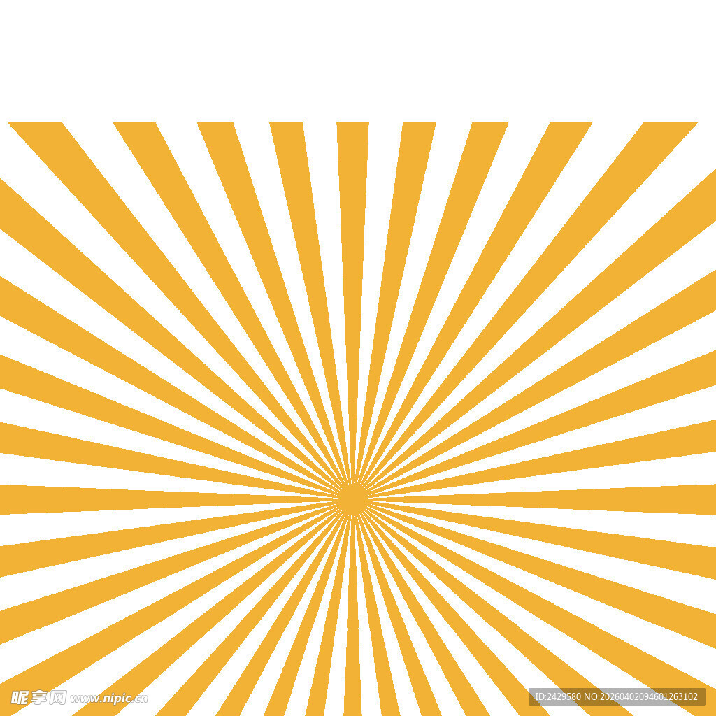 黄色射线光线