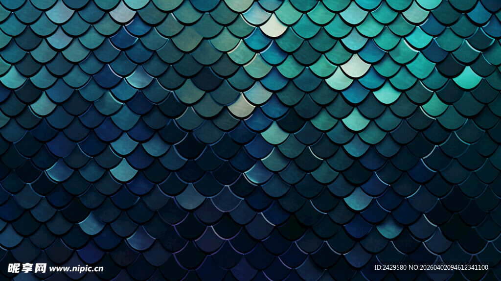 深色鱼鳞纹质感纹理