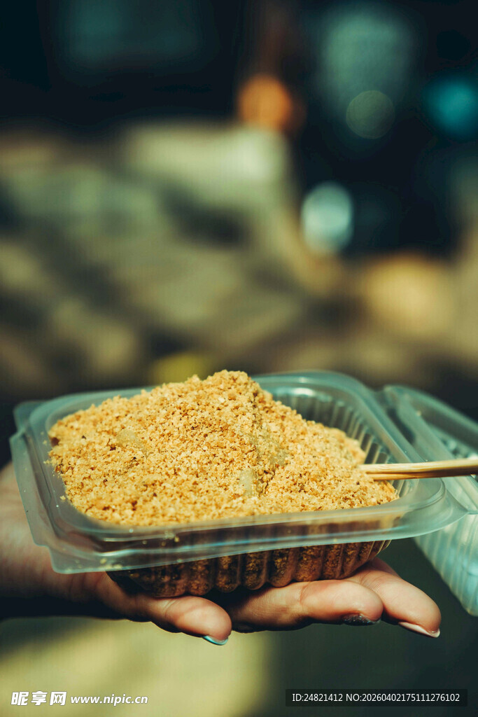 手持盒装美味谷物