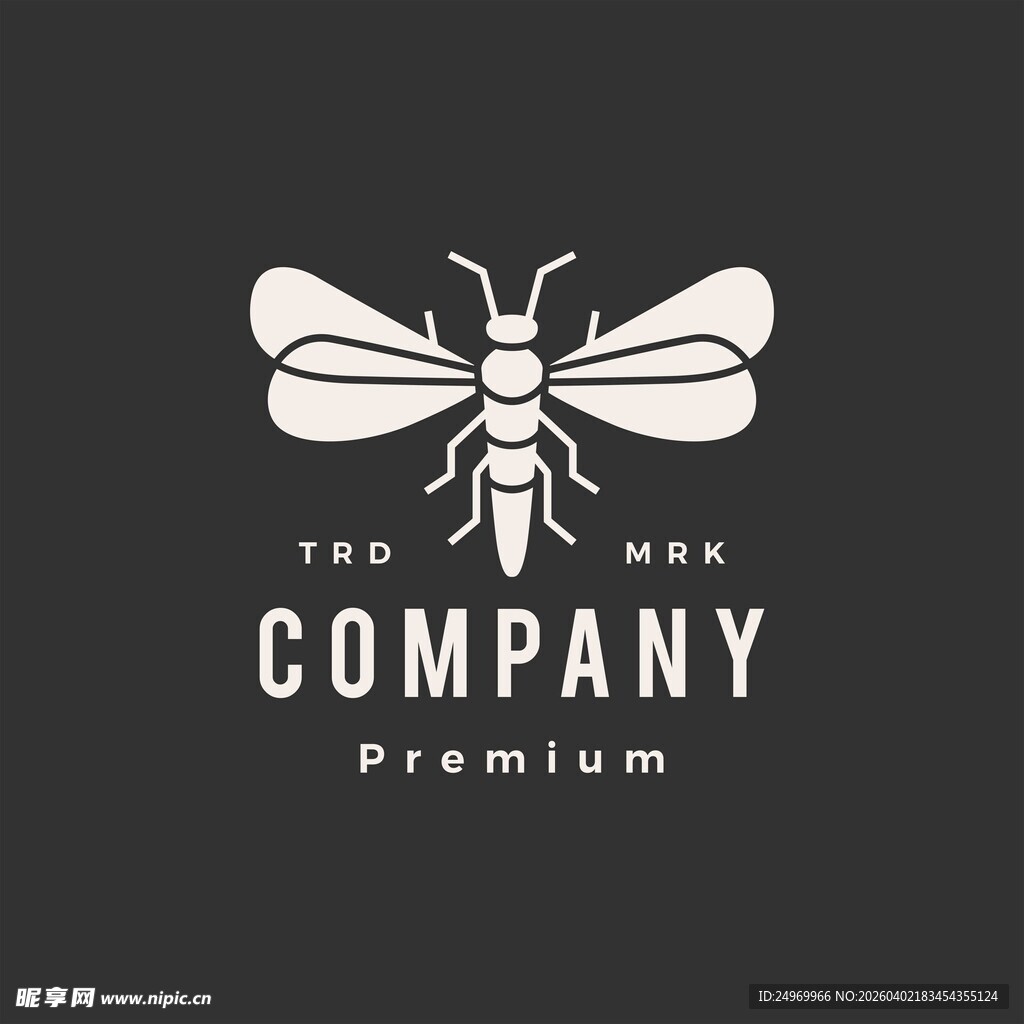 蜜蜂主题公司标志设计