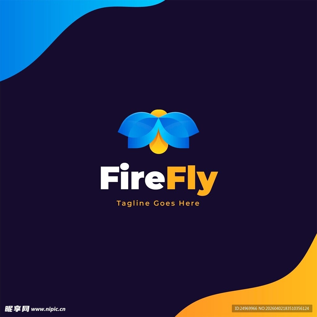 FireFly品牌标志设计