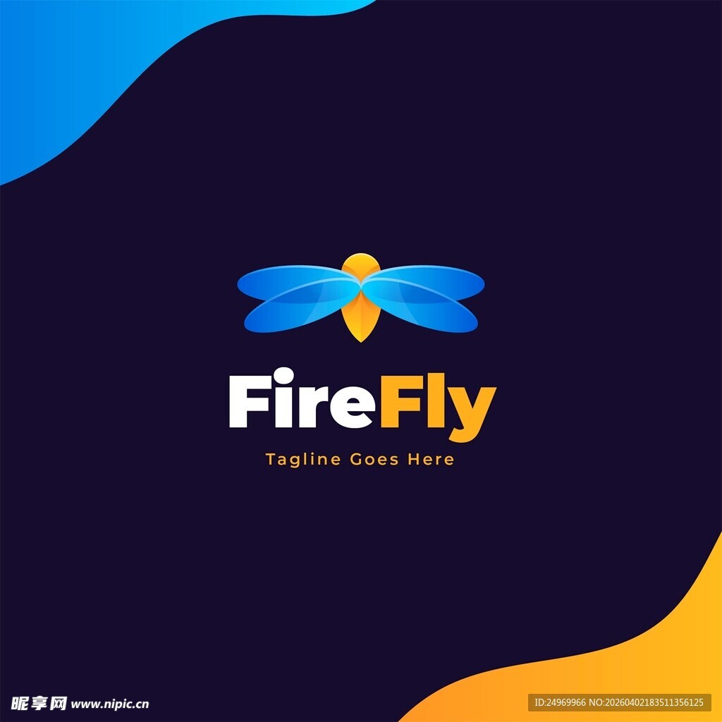 FireFly品牌标志设计