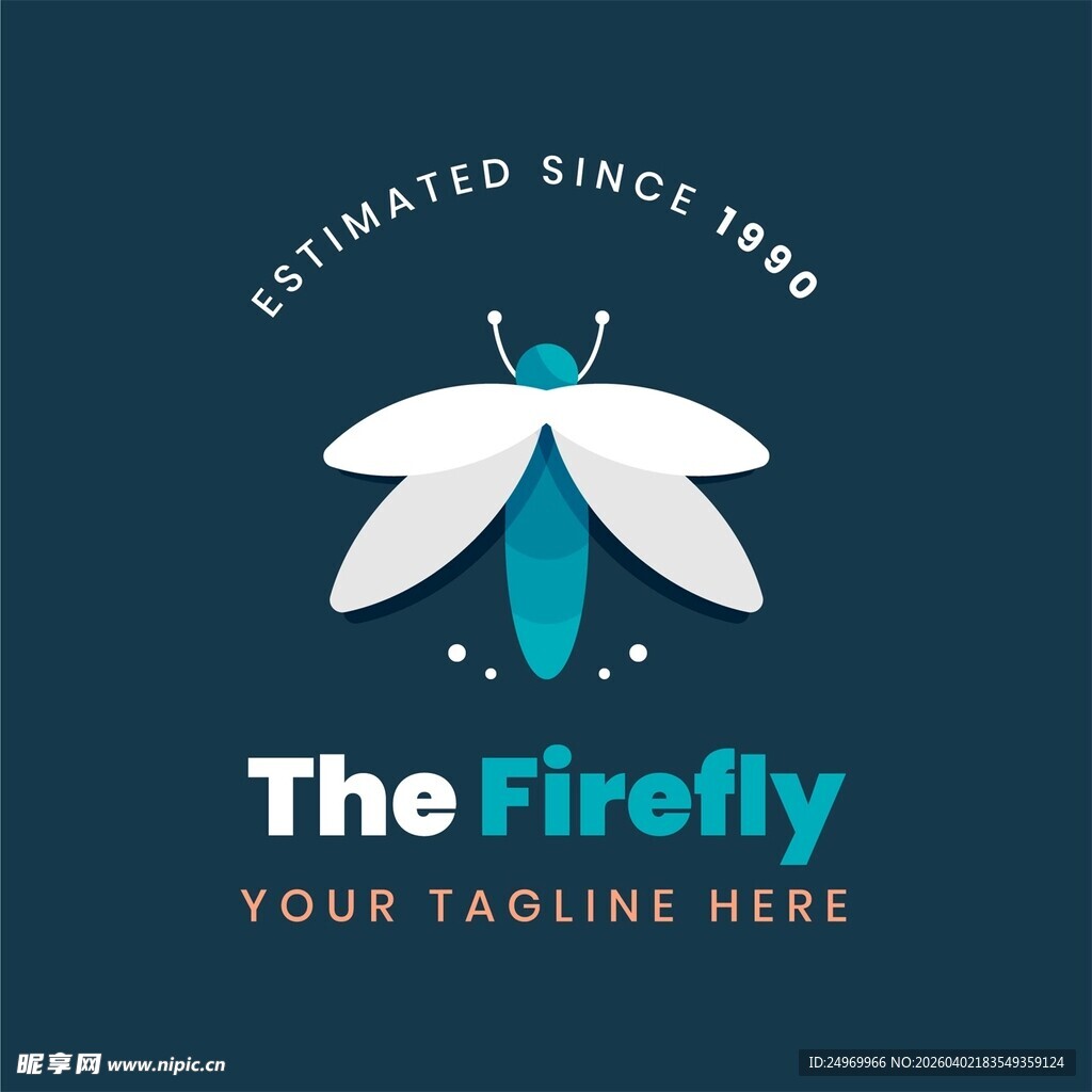 萤火虫品牌标志设计