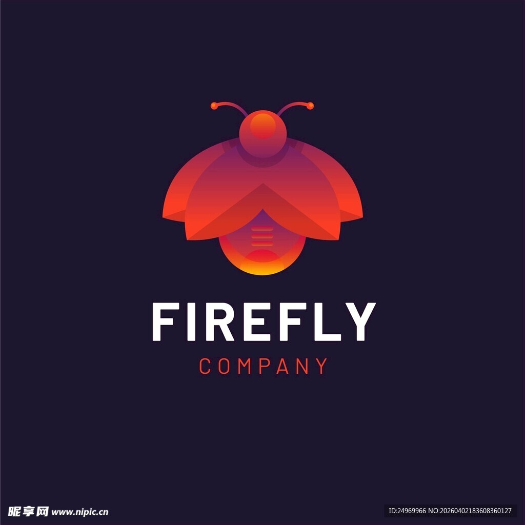 萤火虫公司标志设计