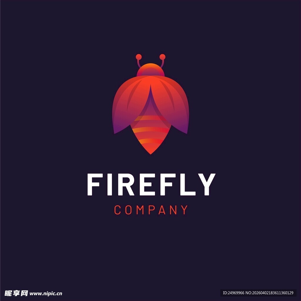 萤火虫公司标志设计
