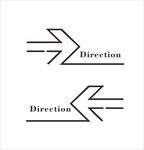 双向箭头指示方向图标