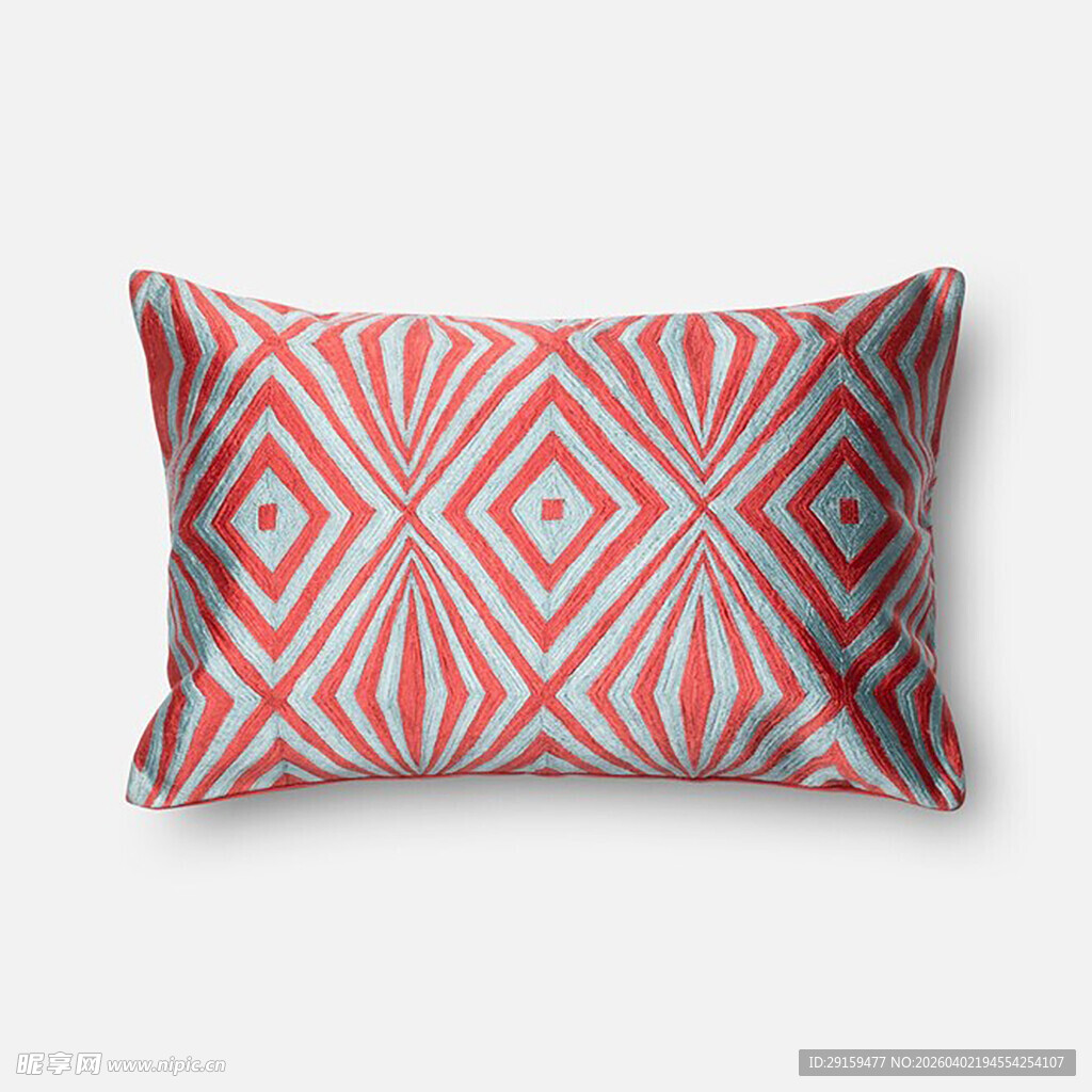 几何图案条纹抱枕