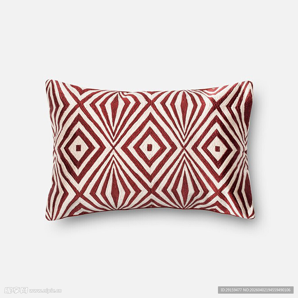 几何图案条纹抱枕