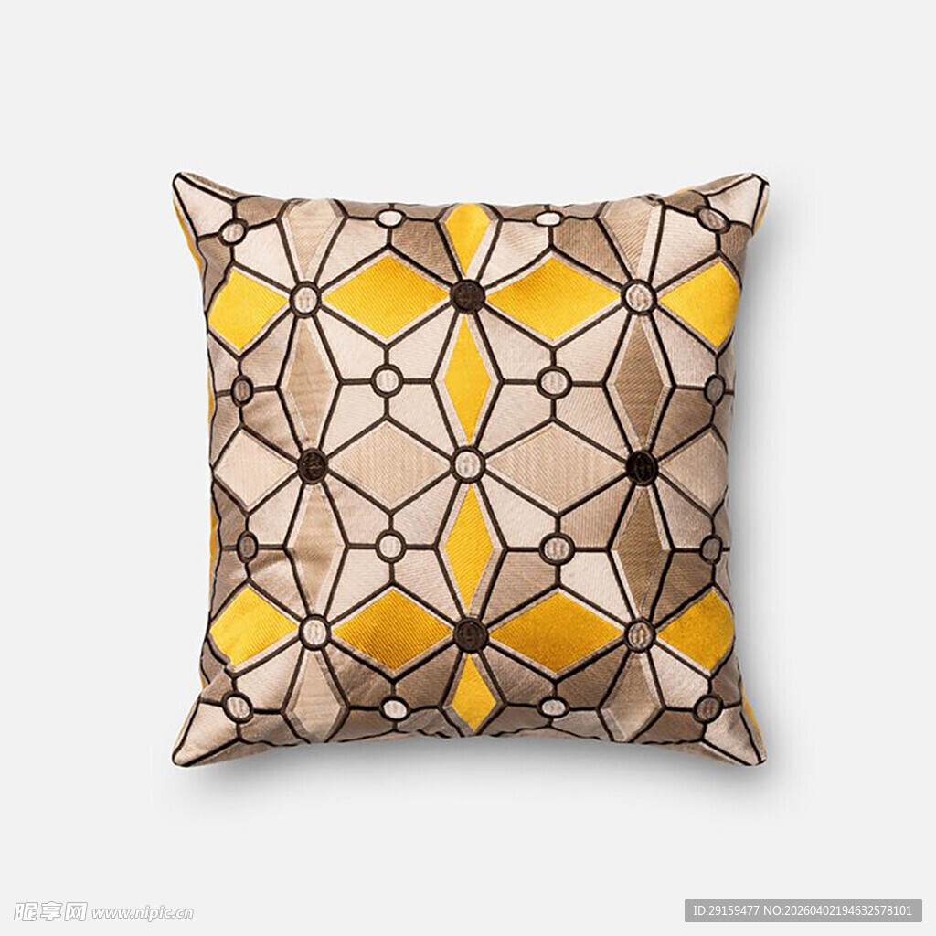 几何图案抱枕