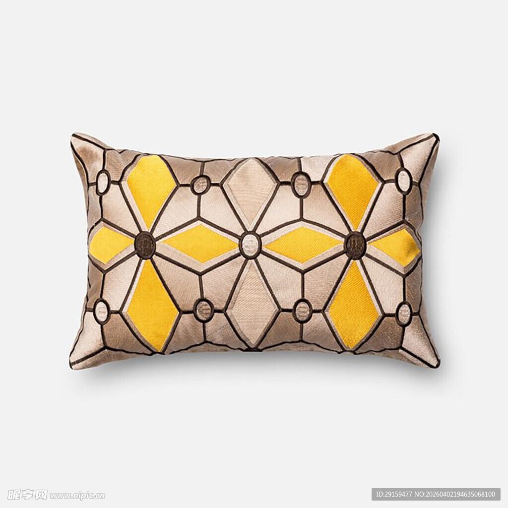 几何图案装饰抱枕