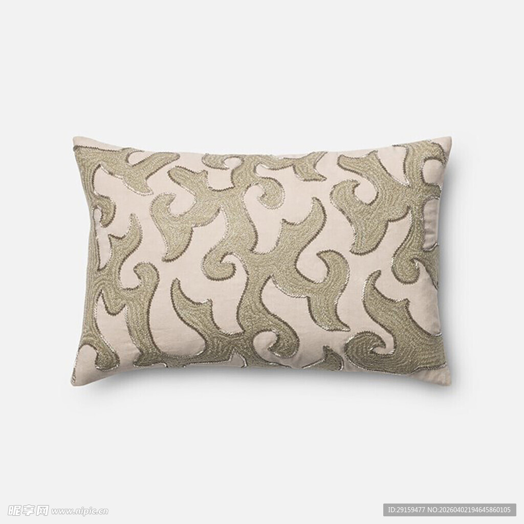 迷彩图案长形抱枕