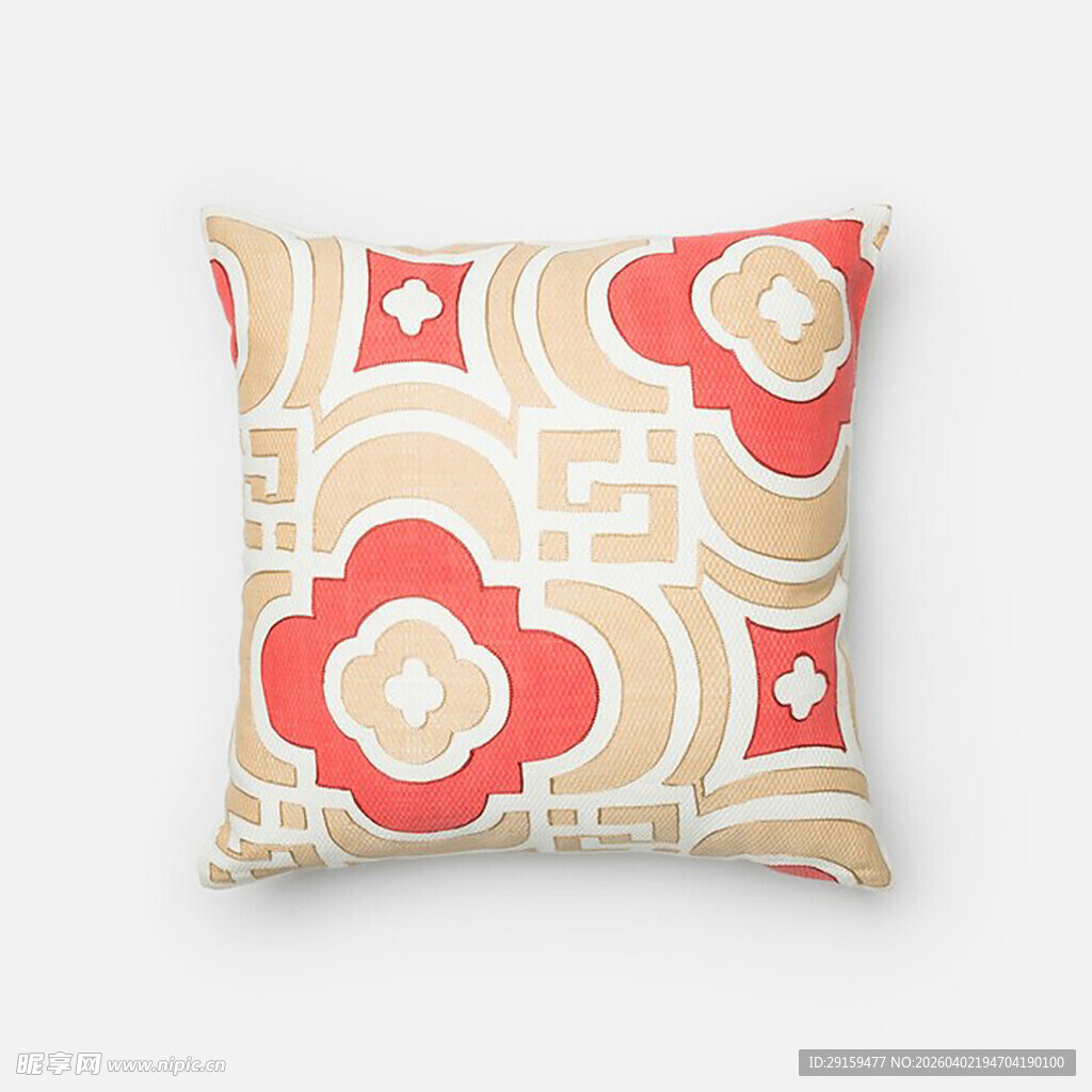 几何花纹抱枕