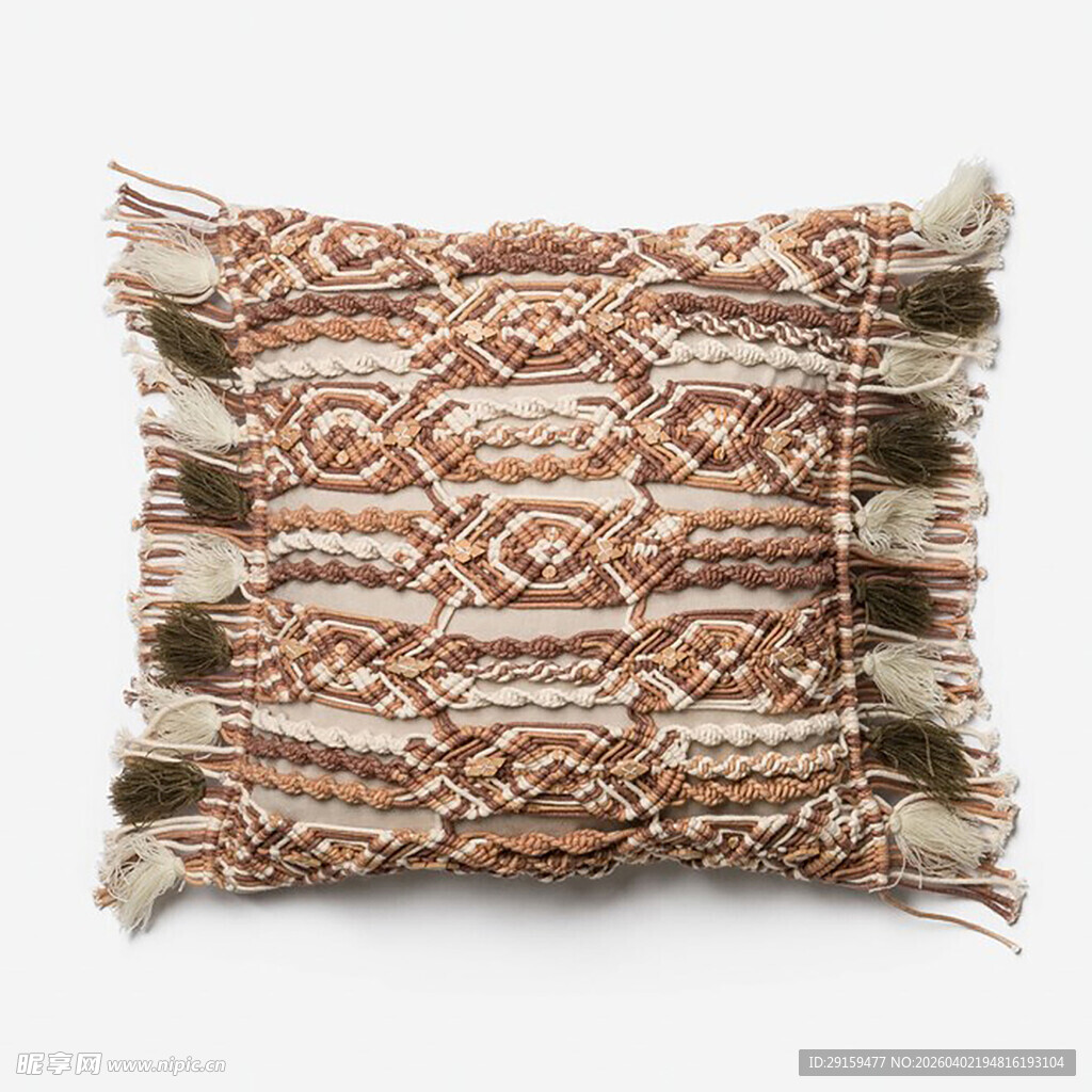 波西米亚风流苏装饰抱枕