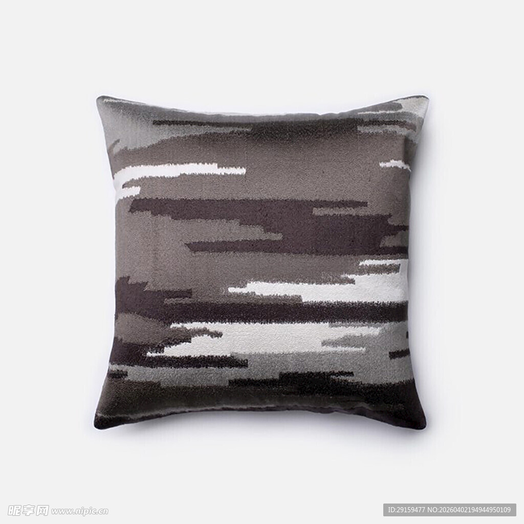 几何条纹图案抱枕