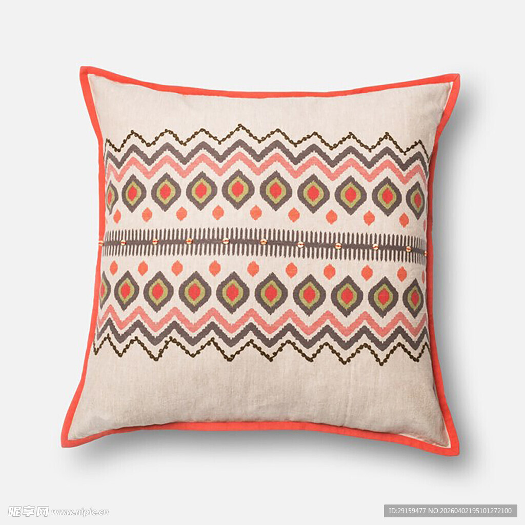 几何图案装饰抱枕