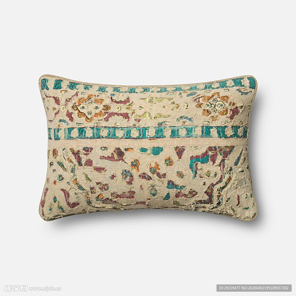 复古花纹装饰抱枕