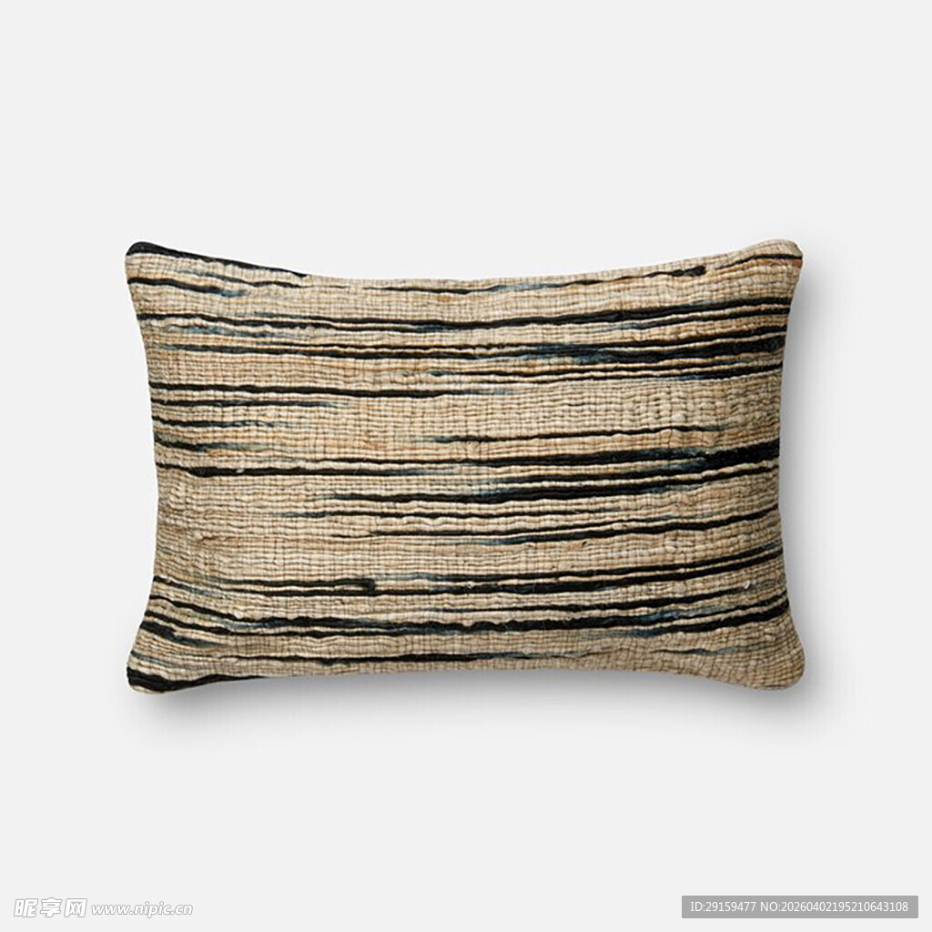条纹抱枕