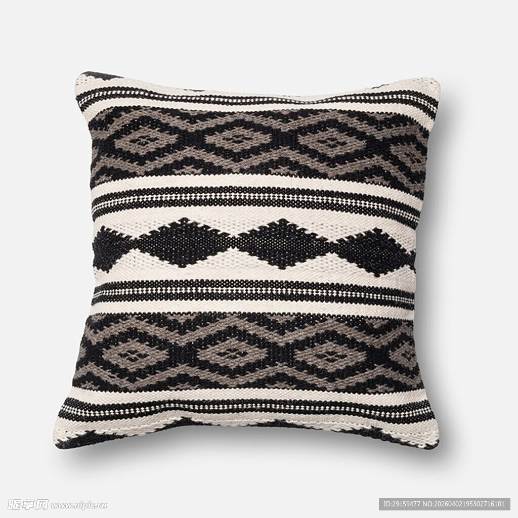 几何图案抱枕