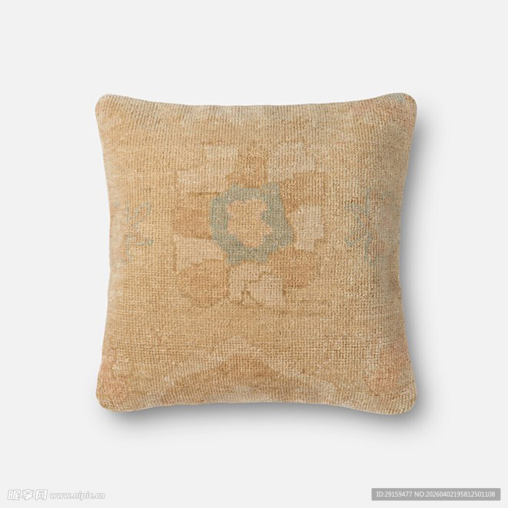 复古拼布方形抱枕