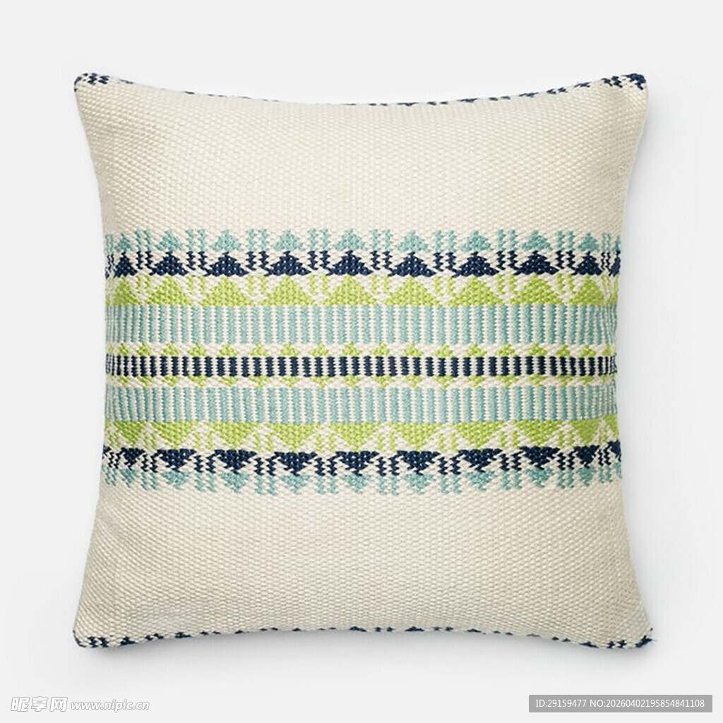 民族风条纹装饰抱枕