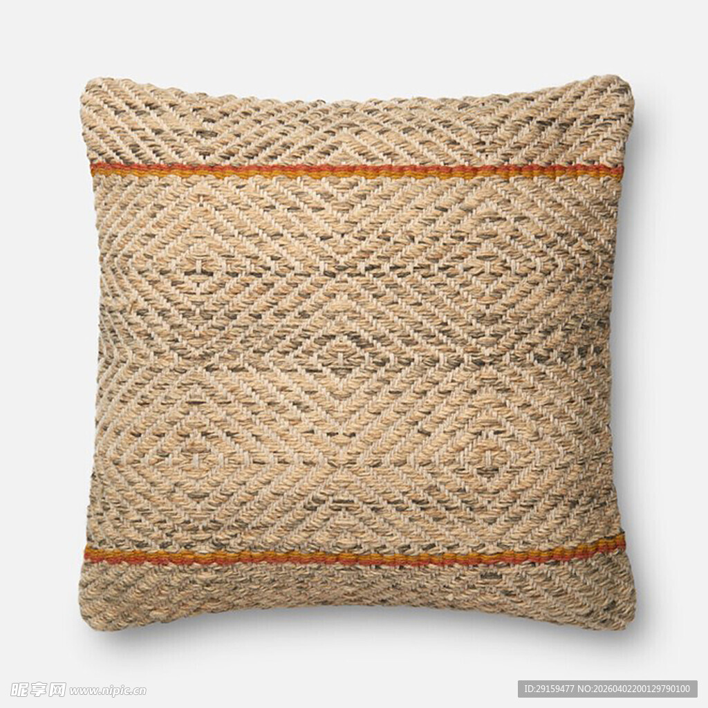 编织抱枕