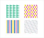 几何图案 四方连续图案