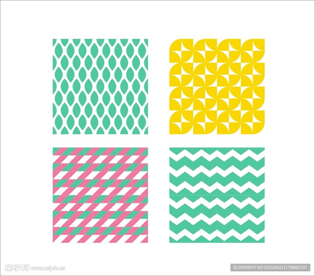 几何图案 四方连续图案
