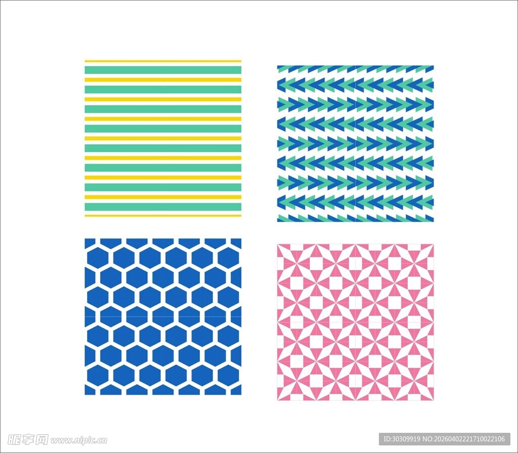 几何图案 四方连续图案