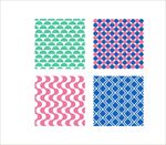 几何图案 四方连续图案